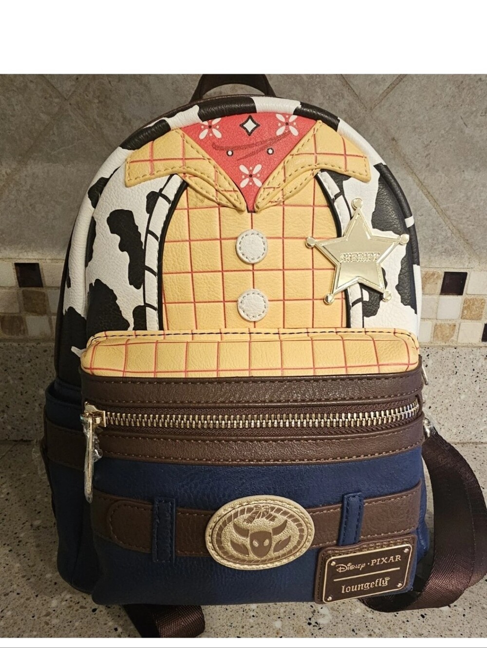 Loungefly Disney Pixar Toy Story Woody Cosplay Mini Backpack